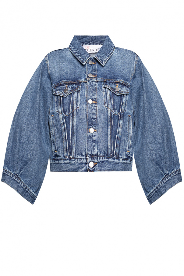 Red valentino deals denim jacket